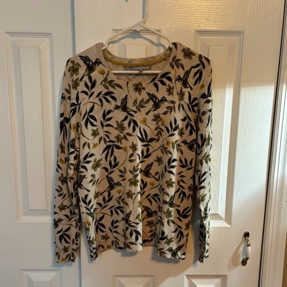 Daniel Rainn green fall lightweight sweater